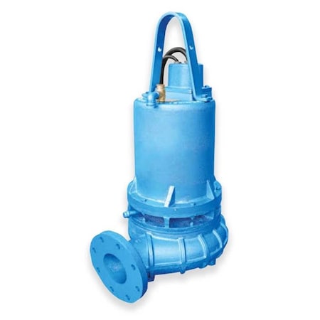 Barmesa 4BSE1504HLDS Submersible NonClog Sewage Pump 15 HP 460V 3PH 40' Cord Manual 62170146